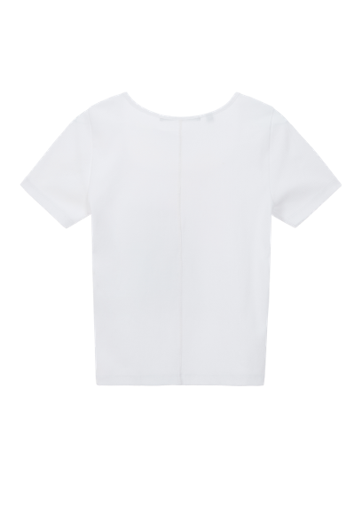 스퀘어넥 반팔티_WHITE